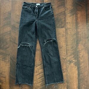 Zara Black Denim Jeans